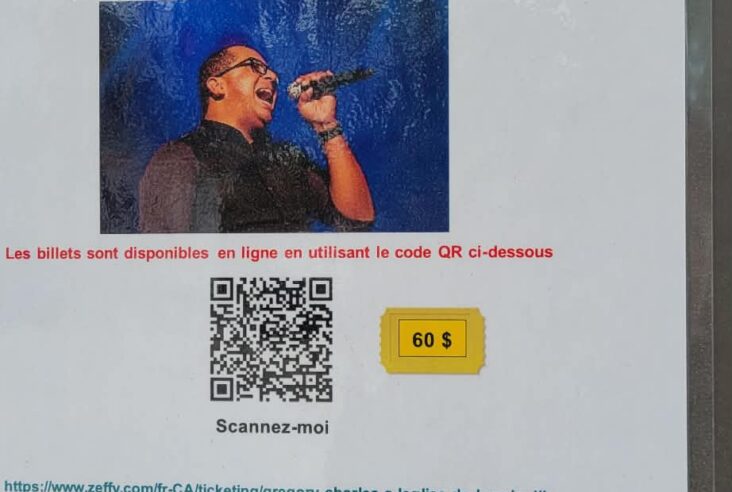 Spectacle de Gregory Charles à la Fabrique de Lorrainville