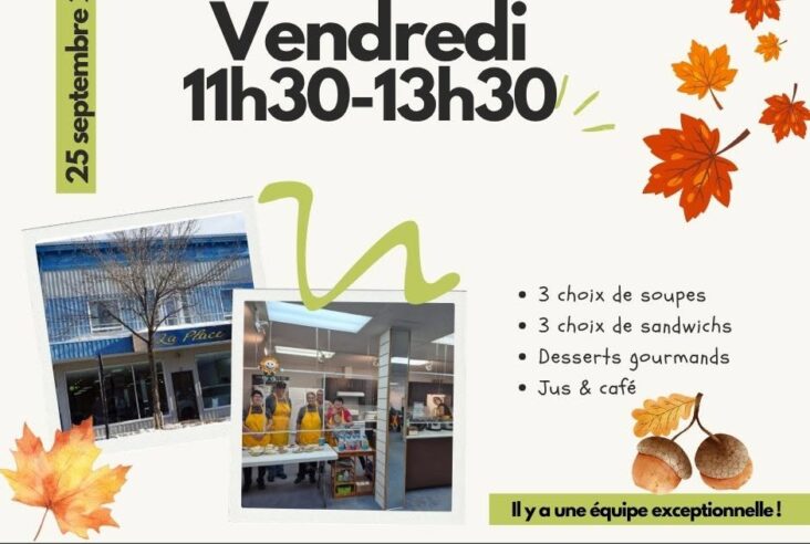 Dîner à La Place Témis (Ville-Marie)