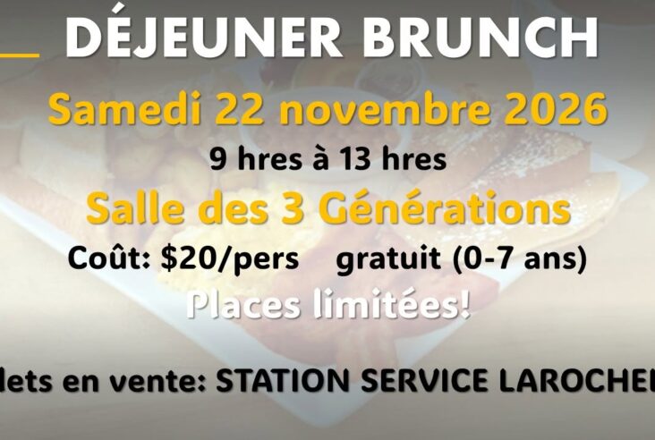 Déjeuner brunch à Fabre